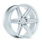 Vossen Hybrid Forged (6-lug) Series HF6-2 Wheel in Silver Polished Wheel
