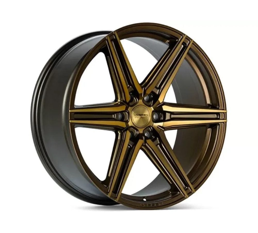 Vossen Hybrid Forged (6-lug) Series HF6-2 Wheel in Tinted Matte Bronze