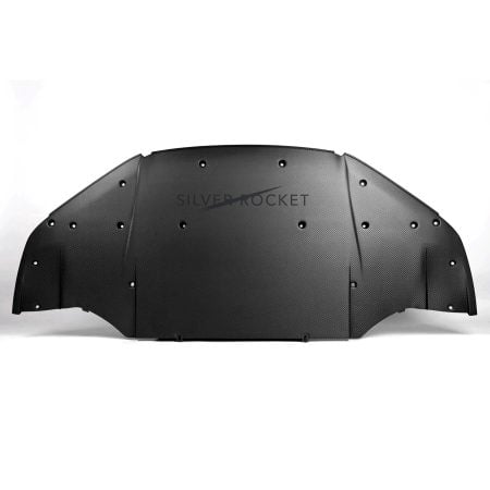 Silver Rocket Dry Carbon Front Splitter for 982 Porsche 718 Cayman GT4 / RS