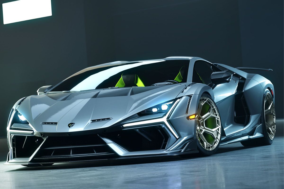 Revuelto Carbon Fiber Body Kit - front end