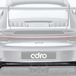 Porsche 992.1 GT3 carbon fiber - rear trim