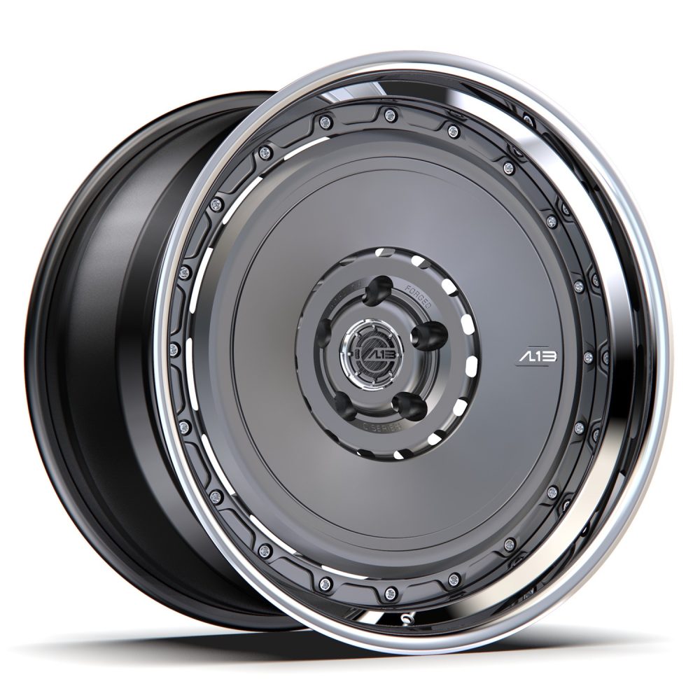 AL13 C-Series C001R Three-Piece Wheel