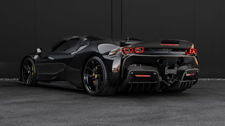 Nero Ferrari SF90 Spider – Novitec x Vossen Series: NF11 Wheels