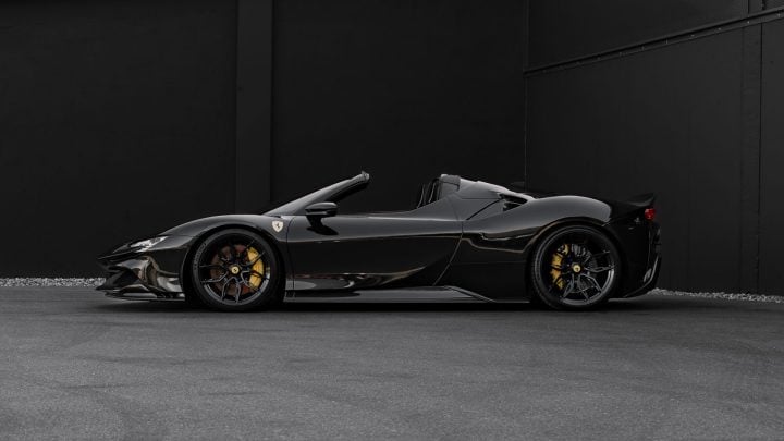 Nero Ferrari SF90 Spider – Novitec x Vossen Series: NF11 Wheels