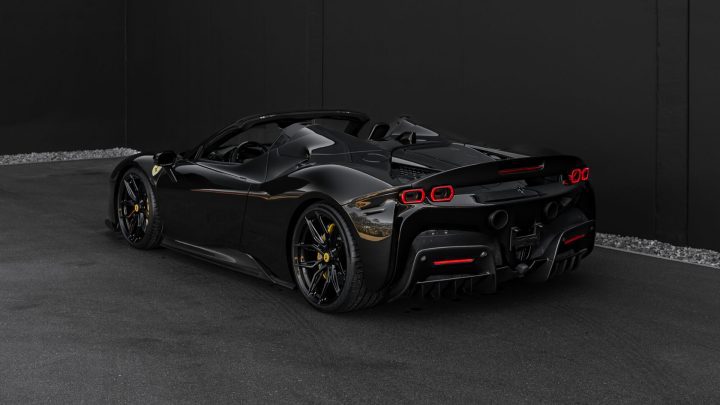 Nero Ferrari SF90 Spider – Novitec x Vossen Series: NF11 Wheels