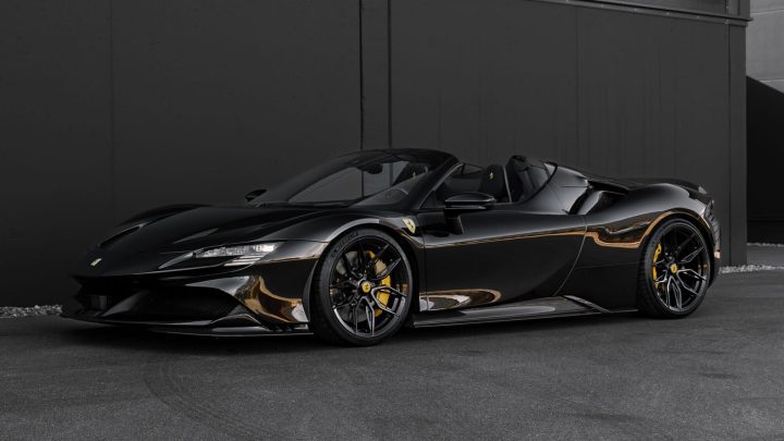Nero Ferrari SF90 Spider – Novitec x Vossen Series: NF11 Wheels
