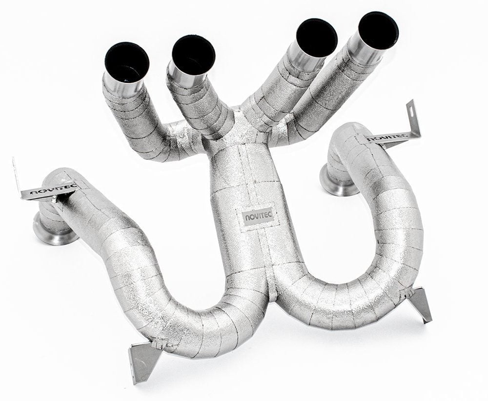 NOVITEC Race Exhaust System Without Flap Regulation for Lamborghini Revuelto