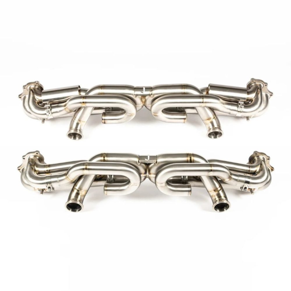 JCR Titanium Valved Race Exhaust System for 982 Porsche 718 Cayman GT4 and GTS 4.0 / 718 Boxster GTS 4.0 and Spyder - Both Options