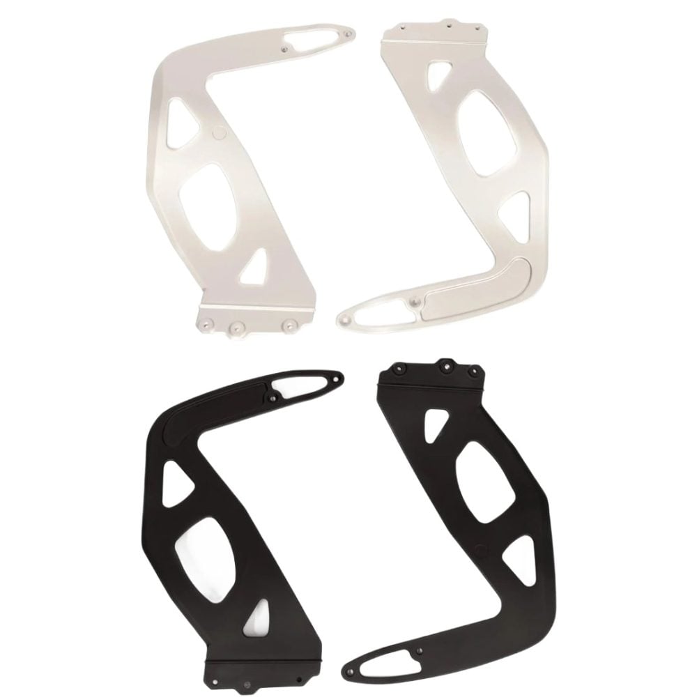 JCR Rear Wing Uprights for 981 / 982 Porsche Cayman GT4 and 718 Cayman GT4 - Billet Aluminum Options