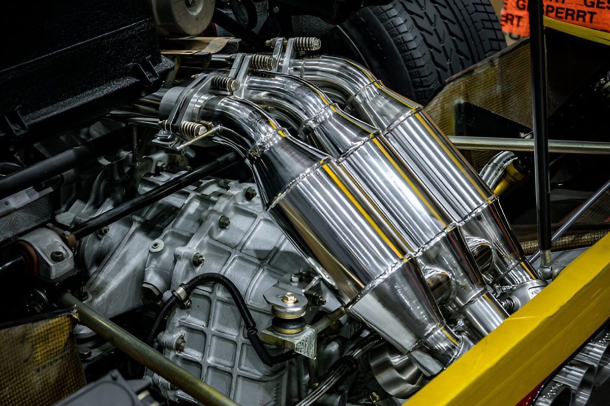 Ferrari F40 - installed