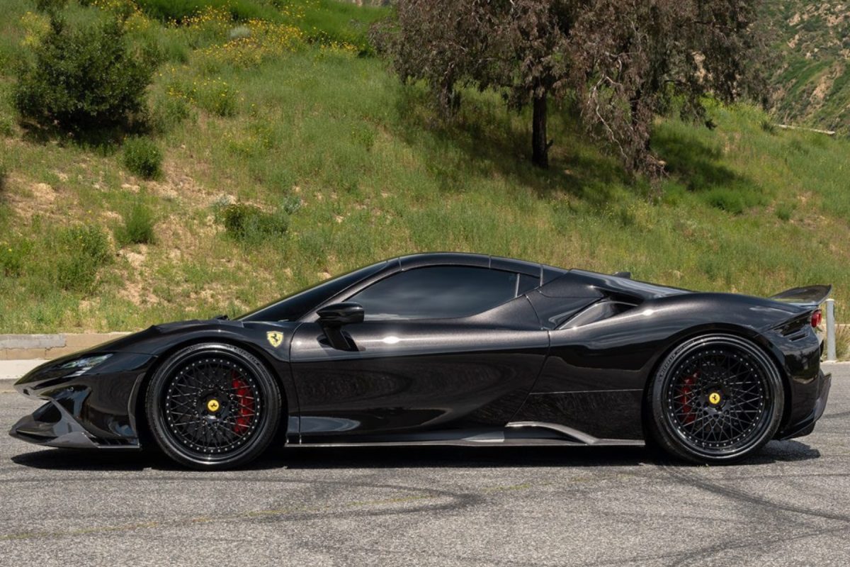 1016 Industries Ferrari SF90 Aero Kit Redefines Exotic Precision 2 Ferrari SF90 - side
