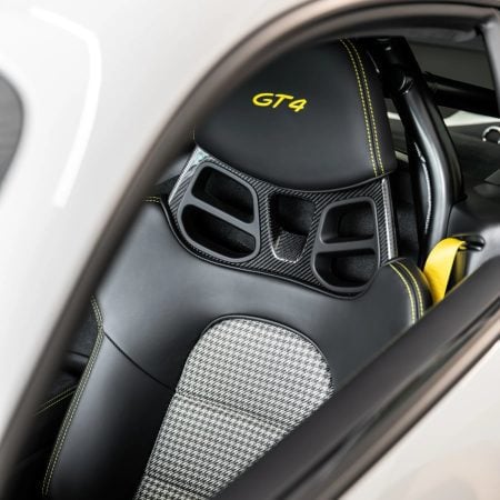 JCR Seat Cushion Covers for Porsche (with factory carbon bucket seats)