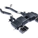 Eisenmann Valved Exhaust System for G8X BMW M3 / M4 - Front Side View