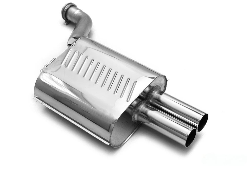 Eisenmann Rear Muffler for E39 BMW 520i, 523i, 525i, 528i & 530i (M52 / M54)