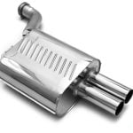 Eisenmann Rear Muffler for E39 BMW 520i, 523i, 525i, 528i & 530i (M52 / M54)