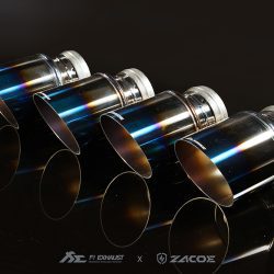 McLaren 720S center quad exhaust - tips