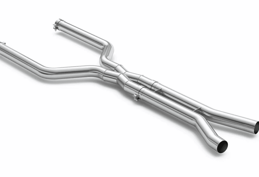Eisenmann Non-Resonated Center Pipes for F95 & F96 BMW X5M | X6M