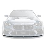 ADRO Carbon V1 Front Lip (for ADRO facelift front bumper) for G87 BMW M2 Installed on Blue M2 - Front Lip Highlighted