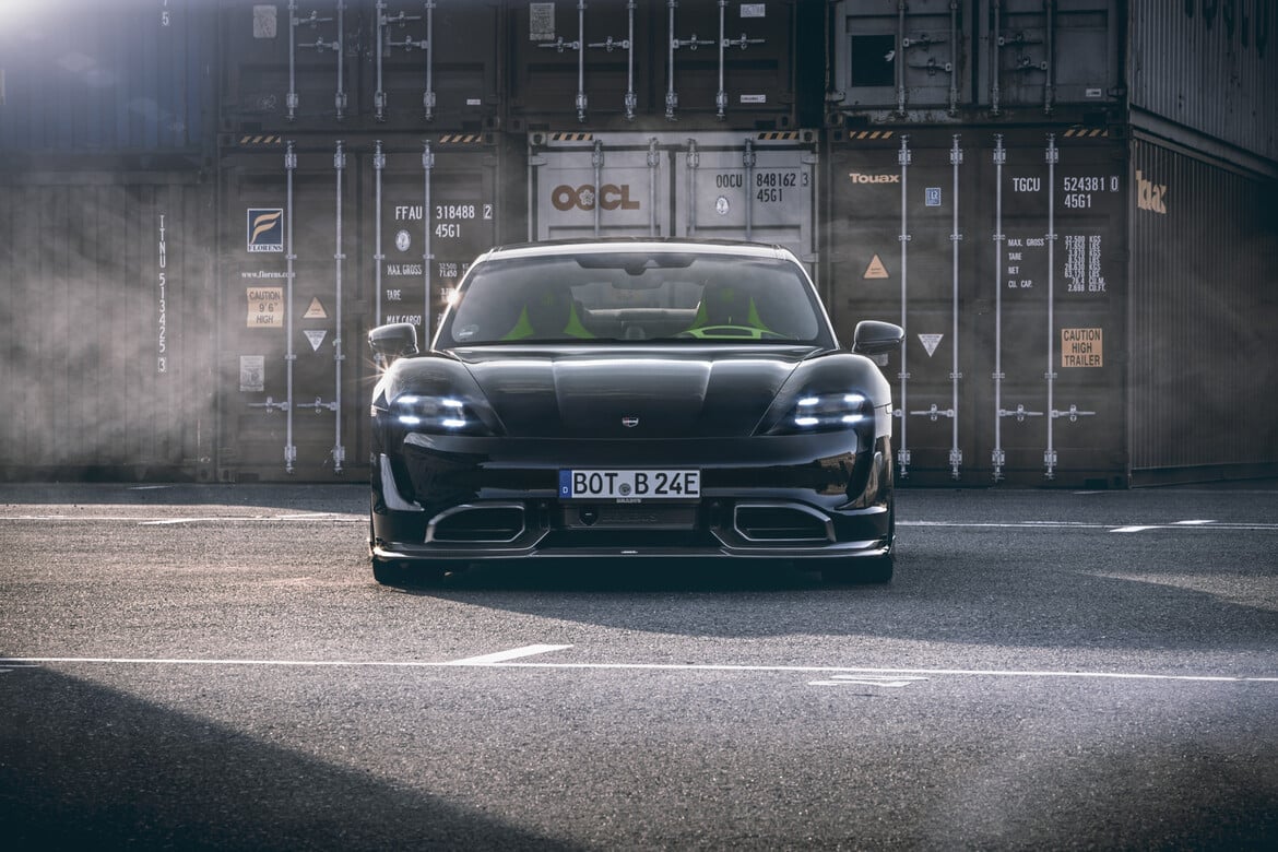 Porsche Taycan Upgrades: BRABUS Carbon Aero Kit Breakdown