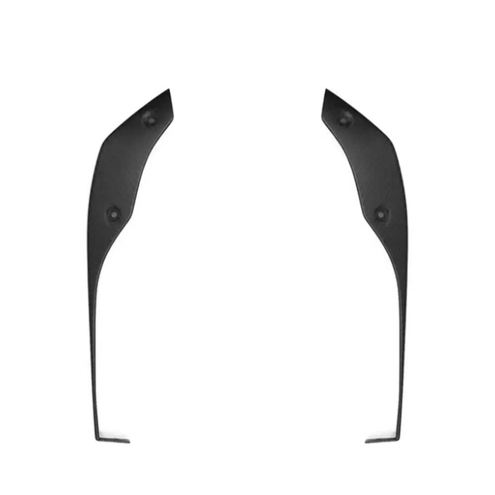 Silver Rocket Dry Carbon Lower Side Spoiler for 982 Porsche 718 Cayman GT4 RS