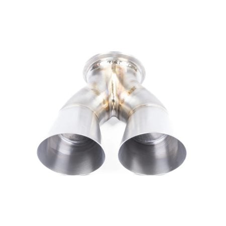 JCR Titanium Megaphone Exhaust Tip Section for 981 Porsche Boxster Spyder / Cayman GT4