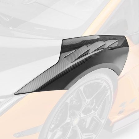Vorsteiner Glossy Carbon Vented Front Fenders for Lamborghini Revuelto [7090LOV]