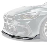 ADRO Carbon V2 Front Lip (for ADRO facelift front bumper) for G87 BMW M2 Installed on Green M2 - Front Lip Highlighted