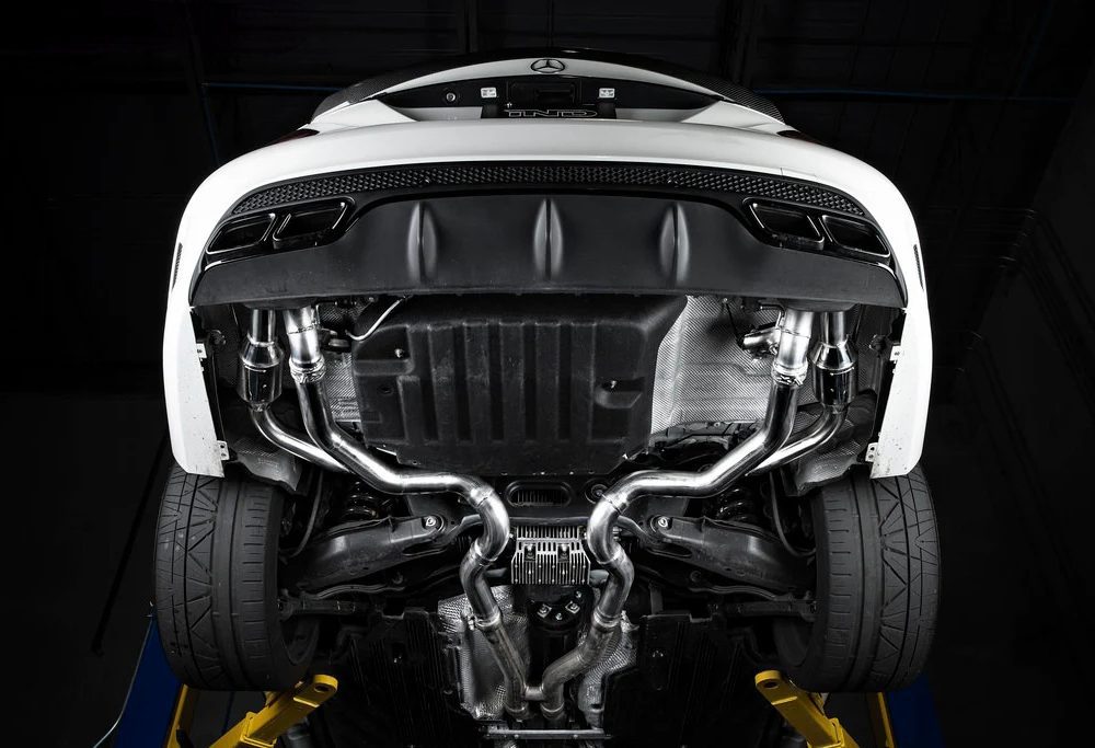 希少メルセデスAMGw205c63s用 Eisenmann アイゼンマンマフラー Eisenmann Valved Exhaust System for W205 Mercedes-Benz C 63 AMG
