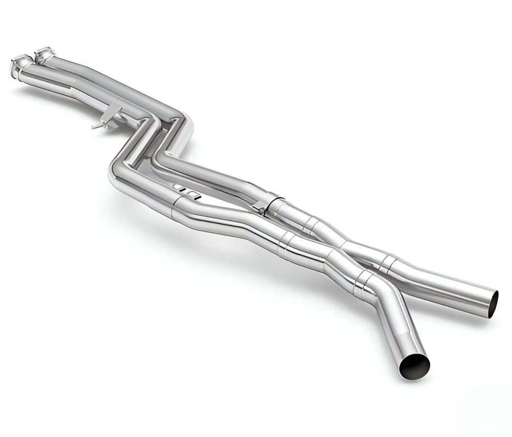 Eisenmann Non-Resonated Center Pipe for F87 BMW M2 Competition
