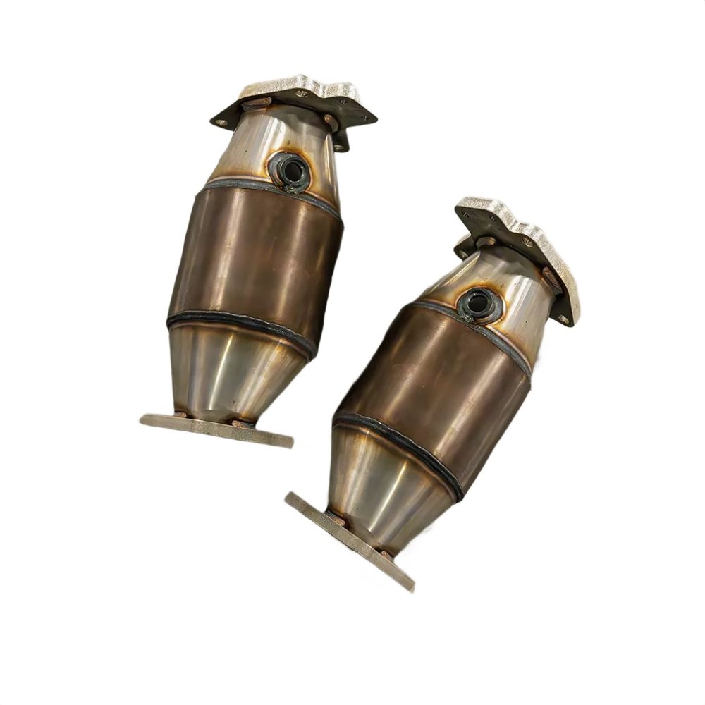 Milltek Hi-Flow HJS Sport Downpipes (no heat wrap) for C8 Chevrolet Corvette Z06 - Pair