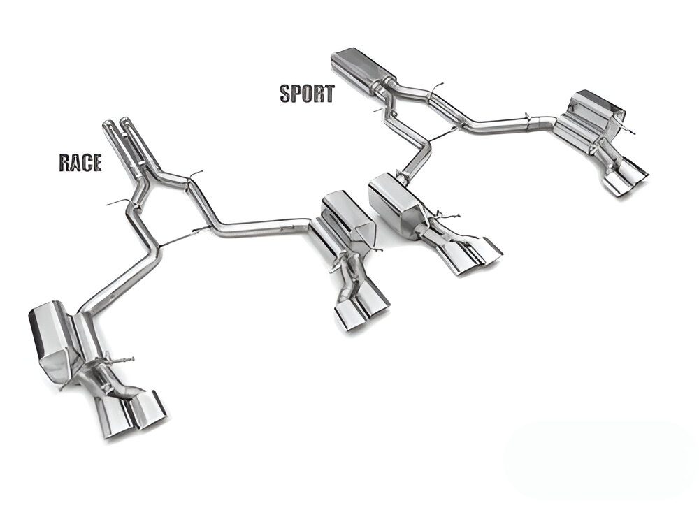 希少メルセデスAMGw205c63s用 Eisenmann アイゼンマンマフラー Eisenmann Exhaust System for W204 Mercedes-Benz C 63 AMG [D7267