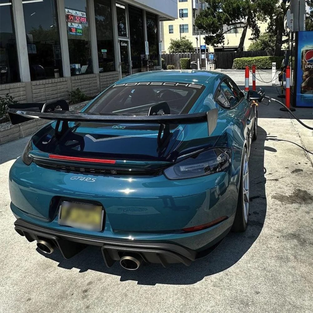 Silver Rocket Clubsport Flex Carbon Swan Neck Wing V2 for 982