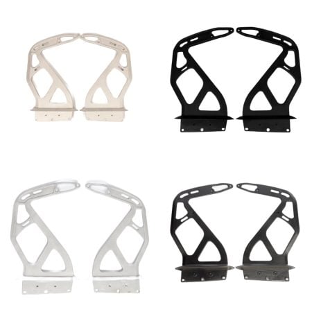 JCR Rear Wing Uprights for 982 Porsche 718 Cayman GT4 RS