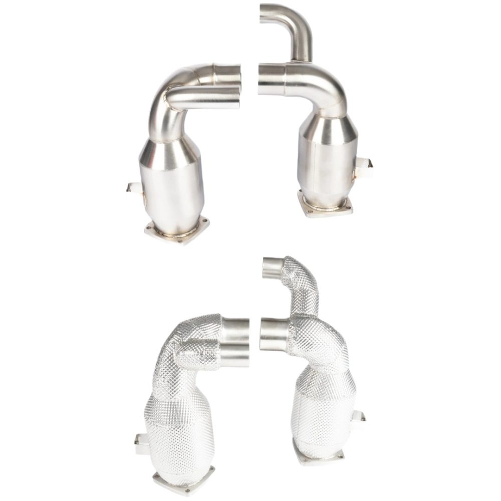 JCR Inconel Race Silencers for 991.2 Porsche Carrera, GTS, S, and T (with PSE / non-OPF) - Both Versions