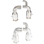 JCR Inconel Race Silencers for 991.2 Porsche Carrera, GTS, S, and T (with PSE / non-OPF) - Both Versions