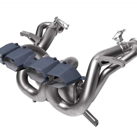 ARMYTRIX Titanium Signature Edition Valvetronic Exhaust System w/ Raging Bull Tailpipe for Lamborghini Revuelto [LBRL7T-QS74C]