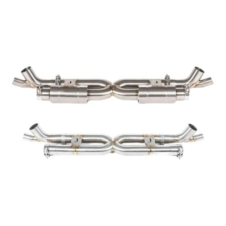 JCR Titanium Center Section for 991 Porsche 911 Turbo / S