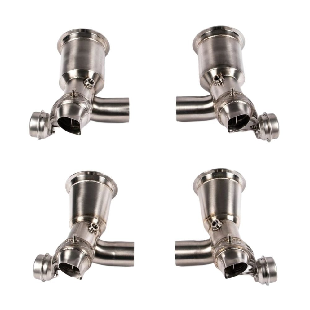 JCR Inconel Valved Silencers for 991.2 Porsche 911 GT2 RS - Race Silencers & Silencer Deletes Versions