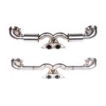 JCR Titanium Non-Valved Race Exhaust System for 992 Porsche 911 GT3, GT3 RS, GT3 Touring, and S/T - Silenced & Non-Silenced Versions
