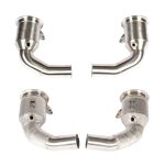 JCR Inconel Race Silencers for 992 Porsche 911 Carrera, Carrera GTS, and Carrera S / Sport Classic / Turbo and Turbo S - Heat Shielded Options
