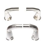 JCR Inconel Silencer Deletes for 992 Porsche 911 Carrera, Carrera GTS, and Carrera S / Sport Classic / Turbo and Turbo S - Heat Shielding Options