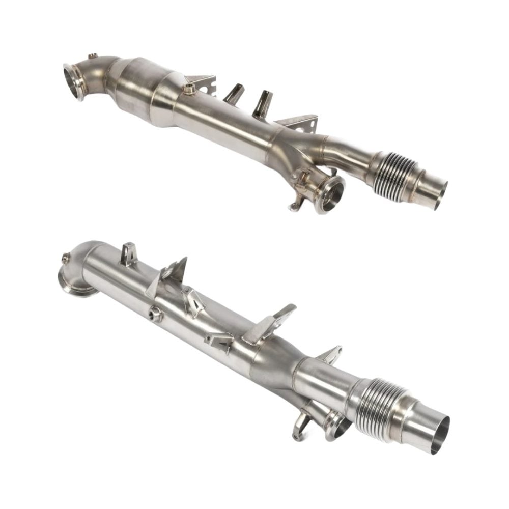 JCR Inconel Downpipe for 992.2 Porsche 911 Carrera GTS and 4 GTS / Targa 4 GTS - Race Silenced & Non-Silenced Versions