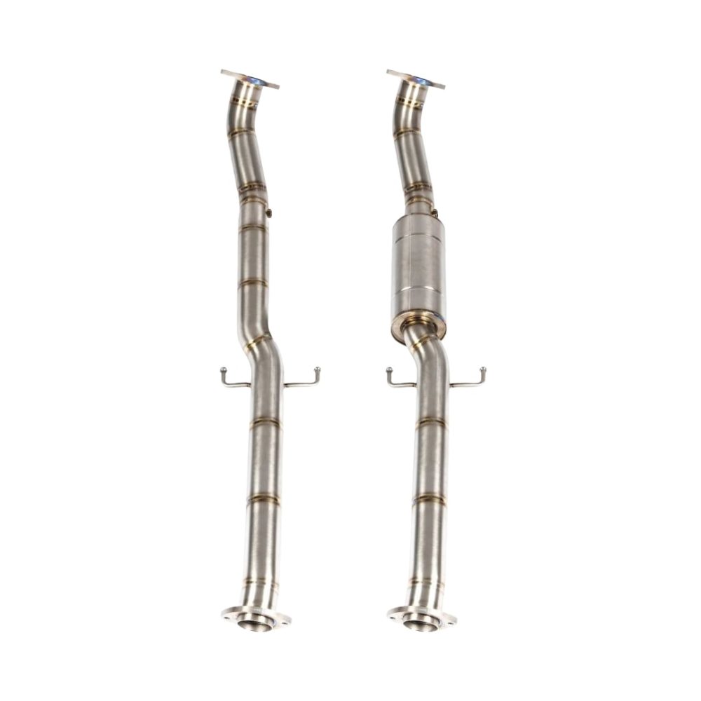 JCR Titanium Front Pipe for XP210 Toyota GR Yaris - Non-Silenced & Silenced Versions