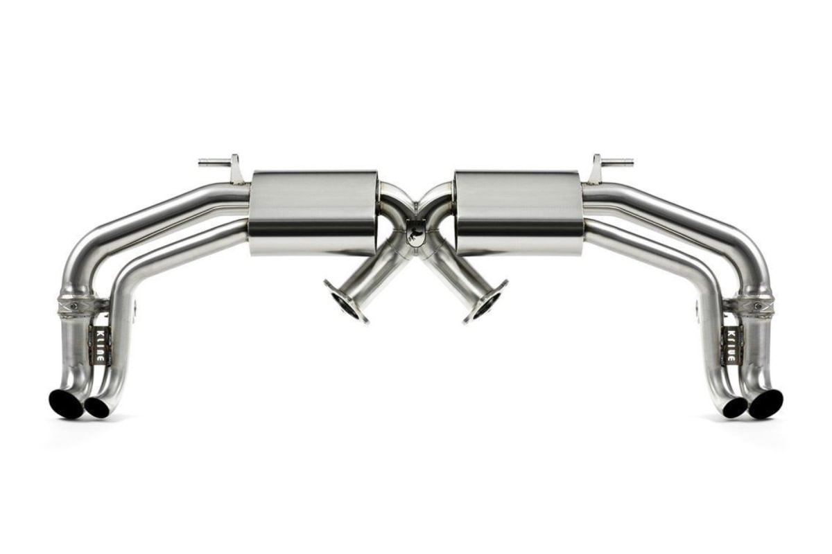 Audi R8 - exhaust