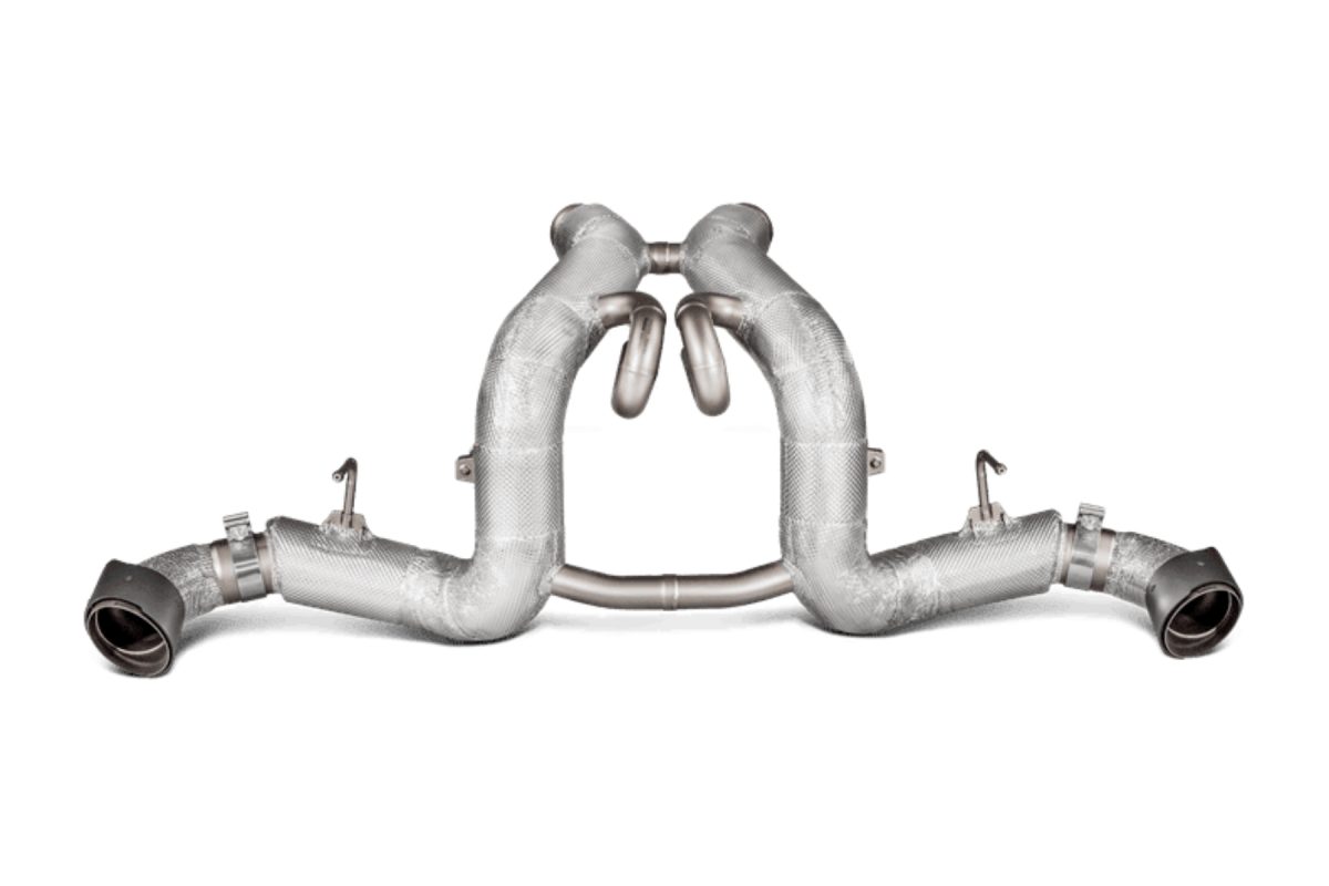 McLaren 570 - exhaust