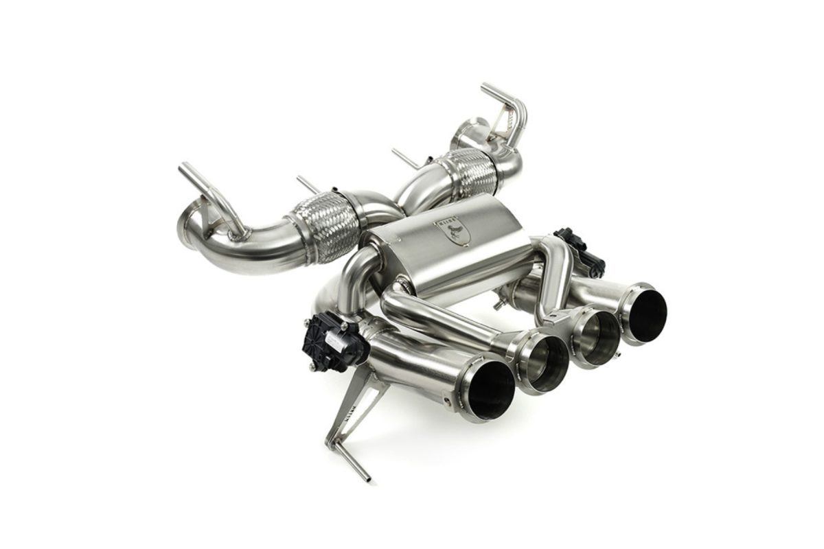 McLaren 765LT - exhaust