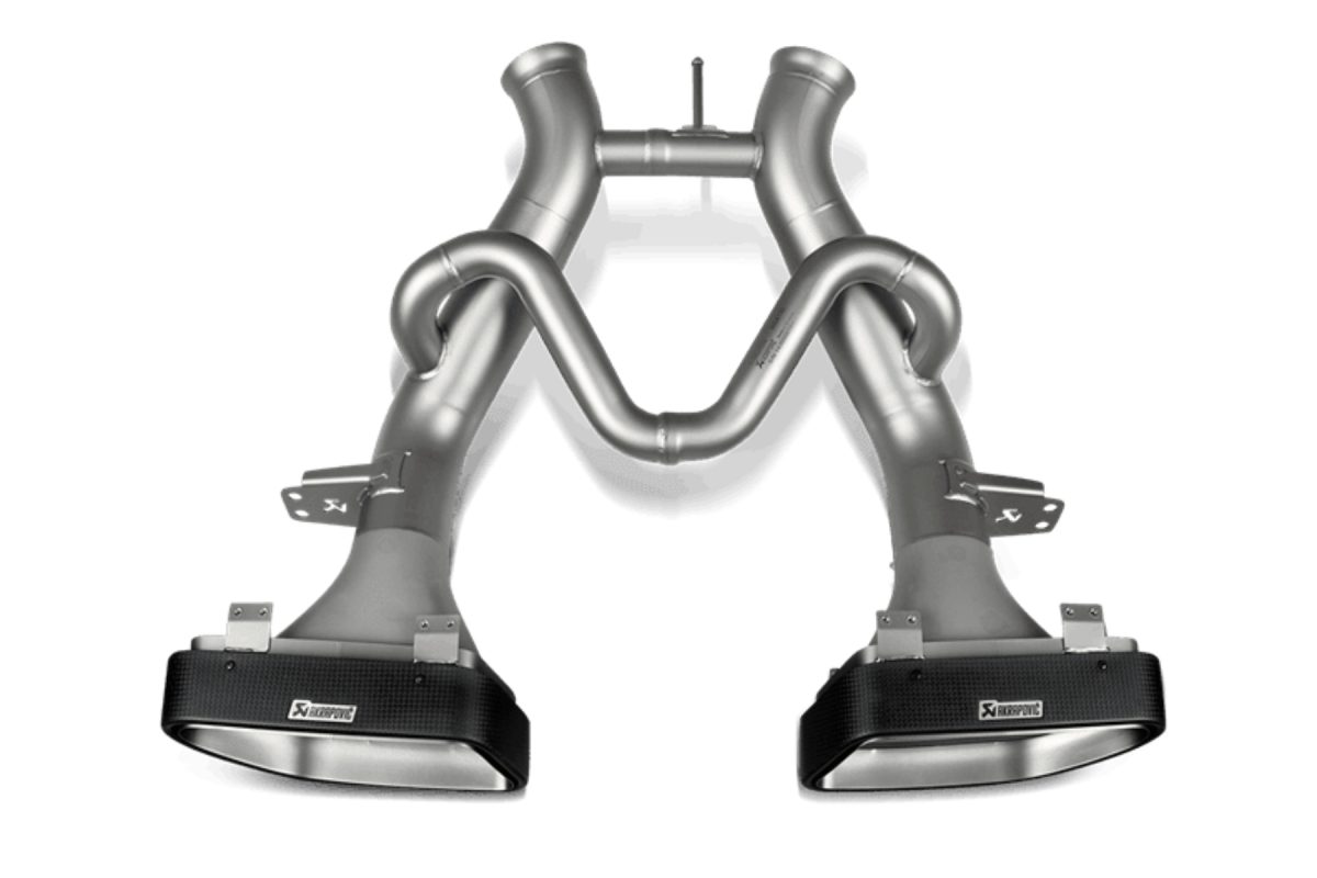 McLaren 650S - exhaust