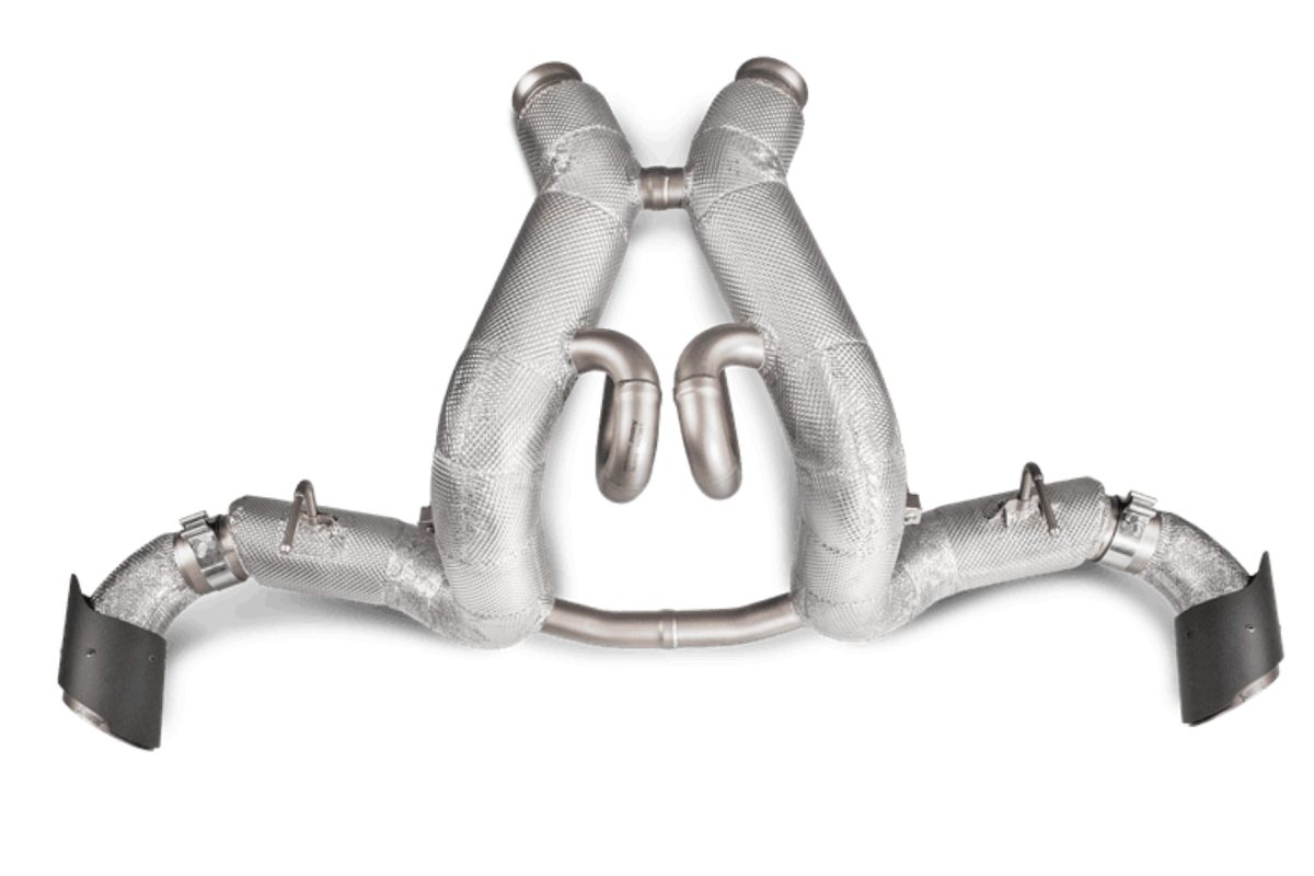 McLaren 570 - exhaust