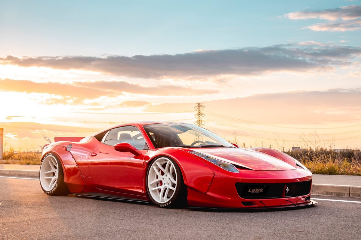 Ferrari 458 - front