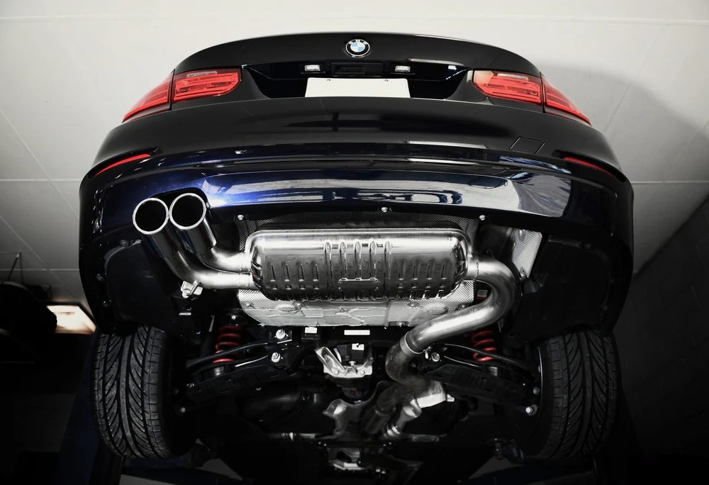 Eisenmann Rear Muffler for F3x BMW 328i & 428i
